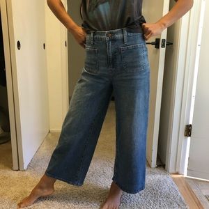 Wide leg madewell